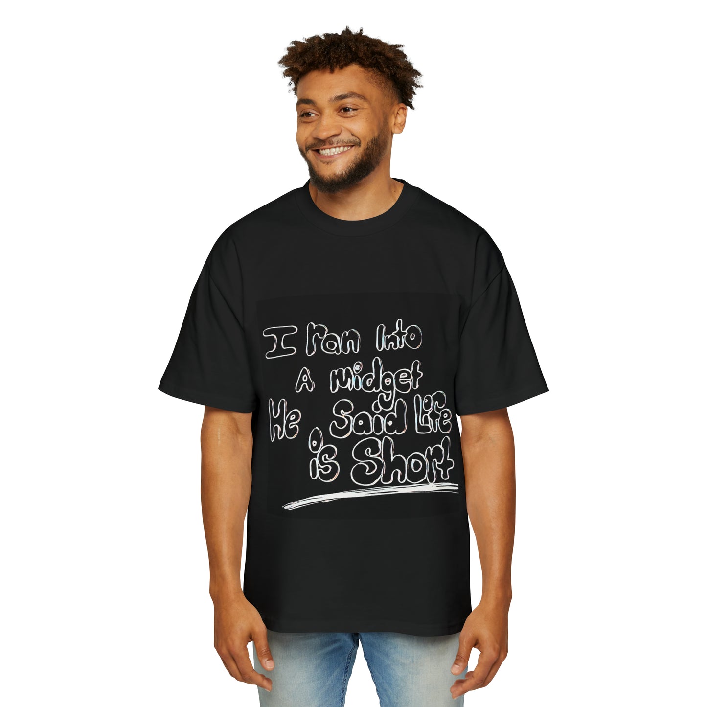 Men's Heavy Oversized Tee-THE-UNprogramming