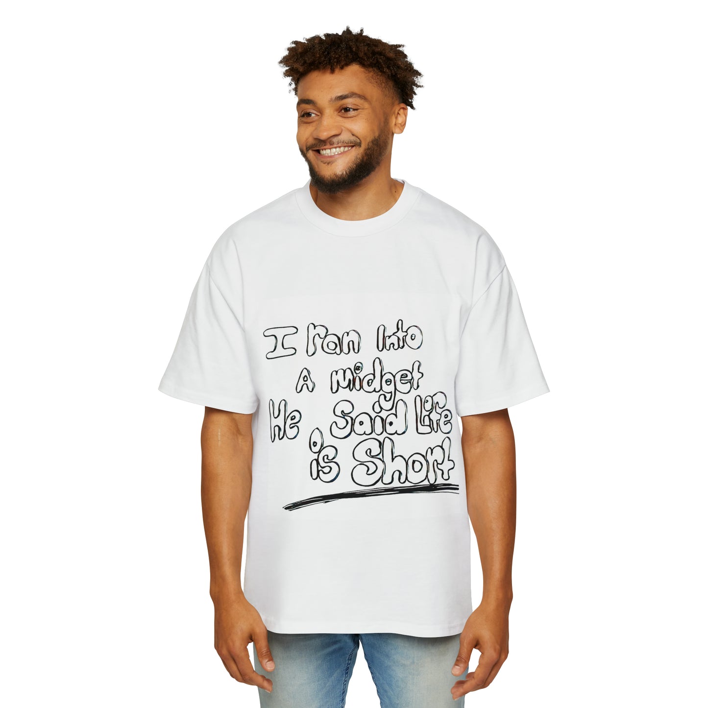 Men's Heavy Oversized Tee-THE-UNprogramming